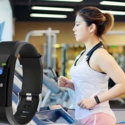 Smart Wristband with Heart Rate Monitor