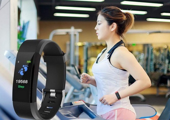 Smart Wristband with Heart Rate Monitor
