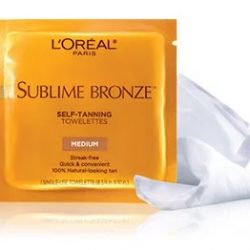 L’Oreal Sublime Bronze Self-Tanning Towelettes