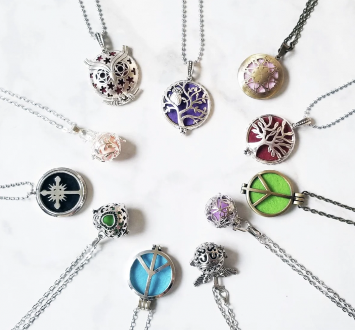 aromatherapy diffuser necklaces