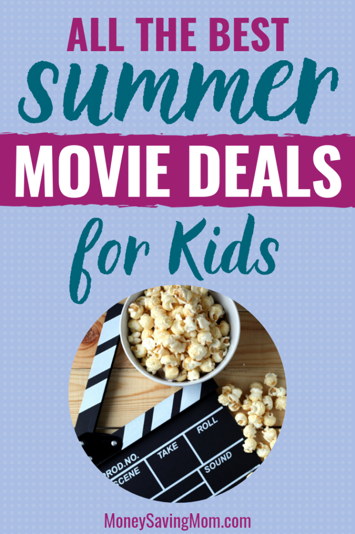Summer Movie Deals for Kids