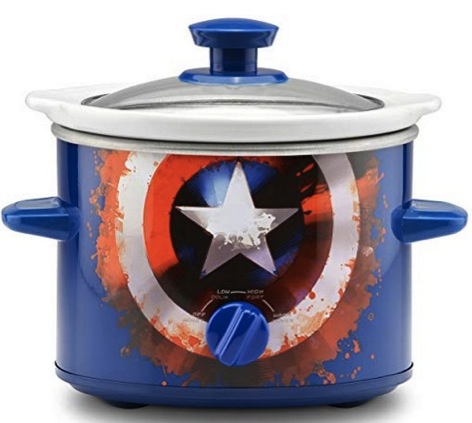 Marvel Captain America Shield 2-Quart Slow Cooker 