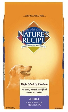 Nature'S Recipe Adult Dry Dog Food Adult Lamb Meal & Rice Recipe