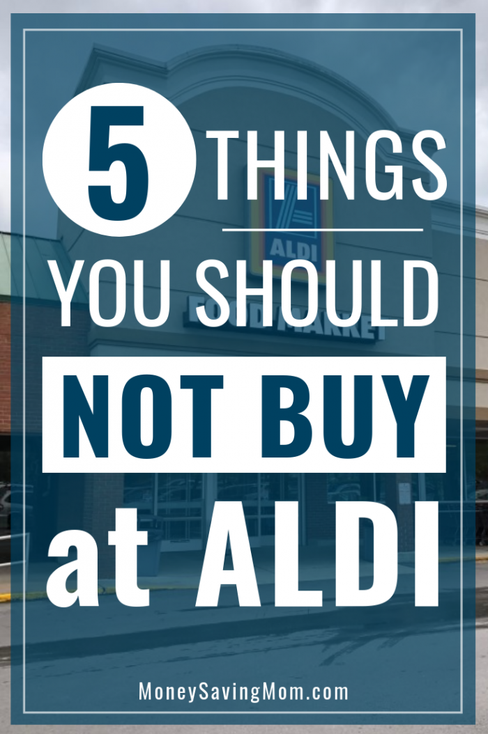 What NOT to buy at ALDI
