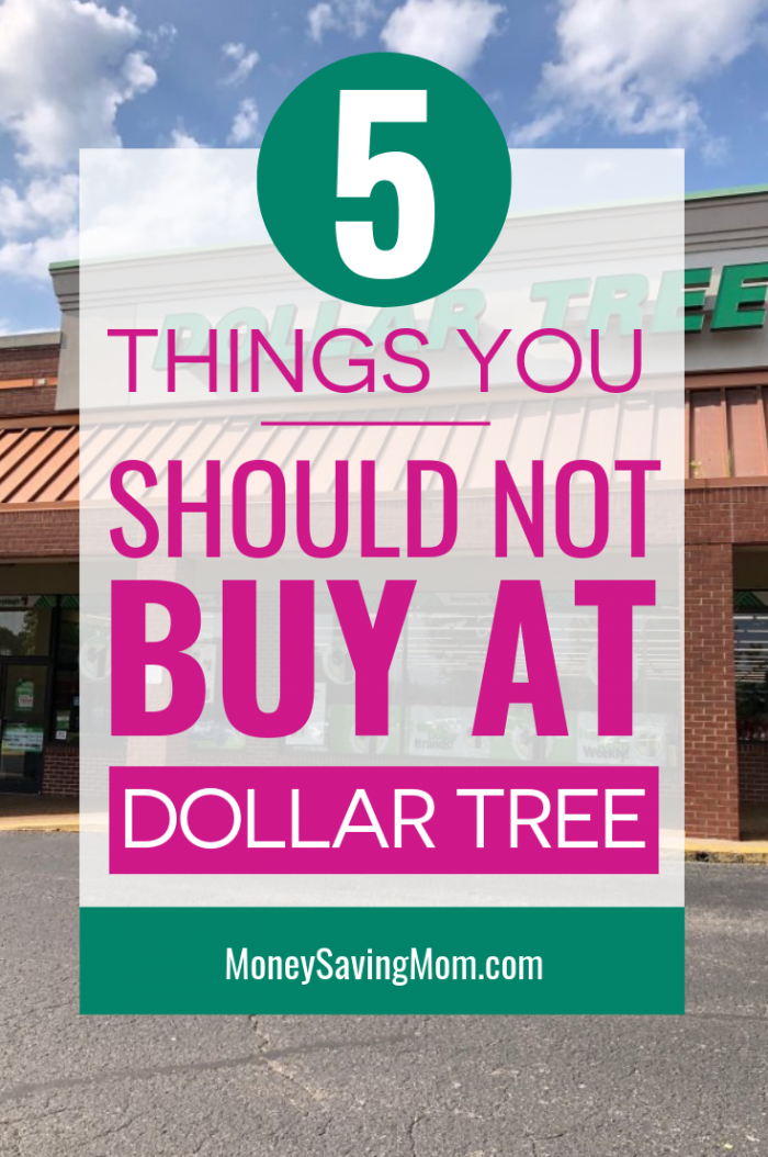 What NOT to Buy at Dollar Tree