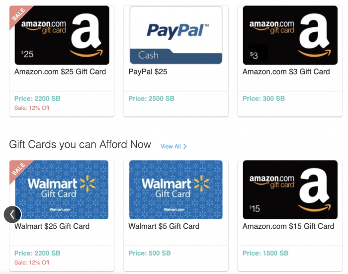 earn free gift cards with Swagbucks