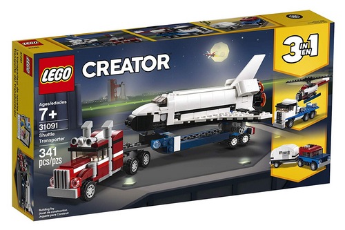 LEGO Creator 3in1 Shuttle Transporter