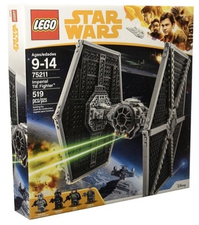 LEGO Star Wars Imperial TIE Fighter 75211 Building Kit 