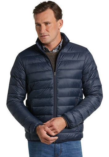 1905 Collection Tailored Fit Packable Quilted Jacket 