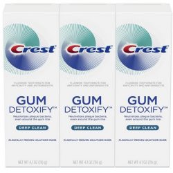 Crest Toothpaste Gum Detoxify Deep Clean