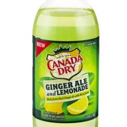 Canada Dry Gingerale and Lemonade 2-Liter