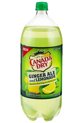 Canada Dry Gingerale and Lemonade 2-Liter