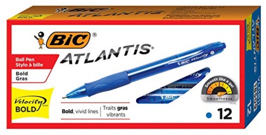 BIC Velocity Bold Retractable Ball Pens