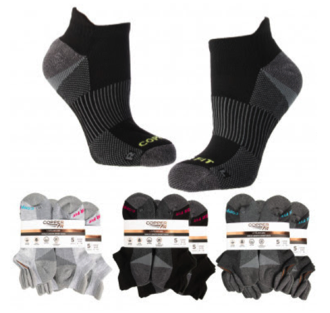Women's Sport Ankle Socks with Pull Tabs