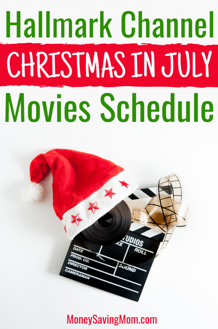 Hallmark Channel Christmas in July Movies Schedule