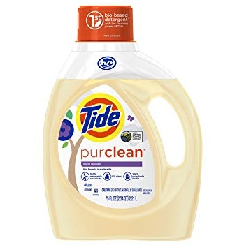 Tide PureClean Laundry Detergent (37 oz) 