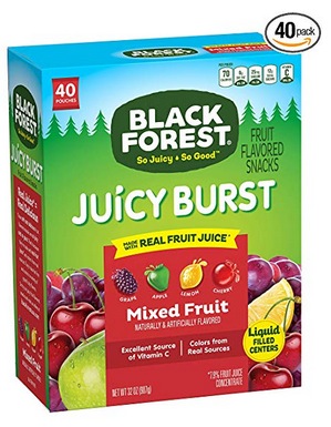 Black Forest Juicy Burst Fruit Snacks 40-Count Only $5.66 Shipped
