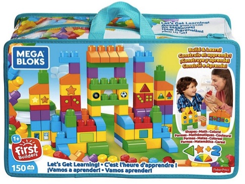 Mega Bloks Let's Get Learning Building Set 