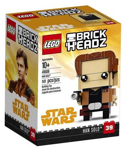 LEGO BrickHeadz Han Solo 41608 Building Kit 