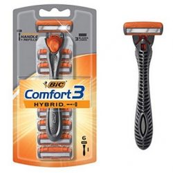BIC Comfort 3 Hybrid Men's Razor