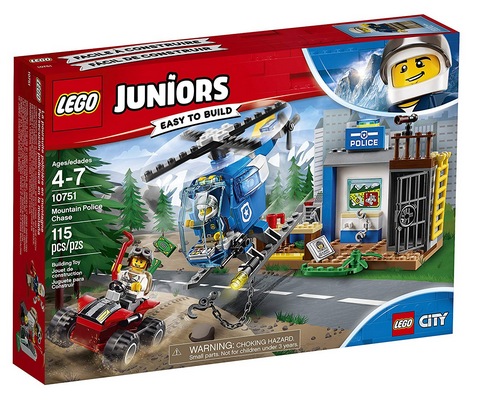 LEGO Juniors Mountain Police Chase Building Kit 