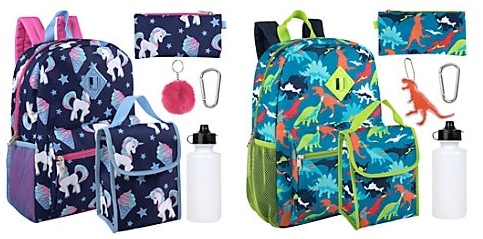 6-in-1 Backpack Sets Only $13.74