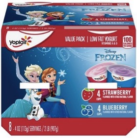 Yoplait Disney Frozen Yogurt 8-Pack 
