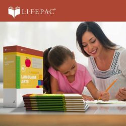 mother and daughter using LIFEPAC curriculum