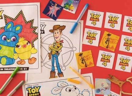 Toy Story 4 Printables