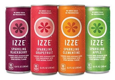 IZZE Sparkling Juice, 4 Flavor Variety Pack