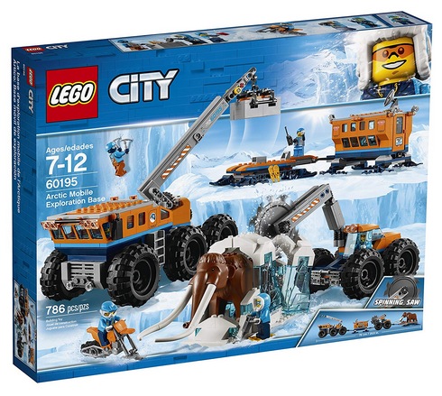 LEGO City Arctic Mobile Exploration Base 60195 Building Kit