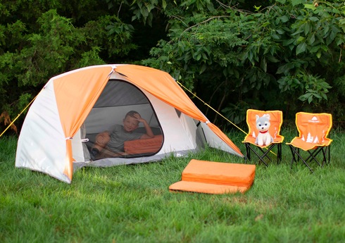 Ozark Trail 3 Person Kids Camping Tent Bundle
