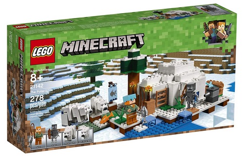 LEGO Minecraft The Polar Igloo Building Kit 