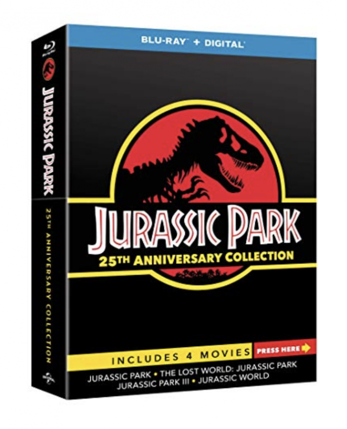 Jurassic Park Anniversary Blu-Ray Collection