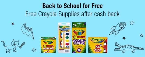 FREE Crayola School Supplies after rebate!!