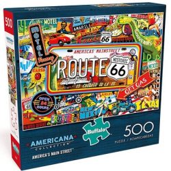 Buffalo Games America's Main Street 500-Piece Jigsaw Puzzles