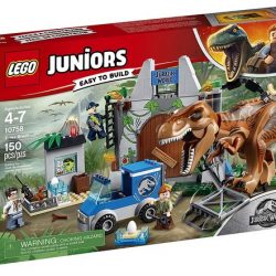 LEGO Juniors/4+ Jurassic World T. rex Breakout 10758 Building Kit