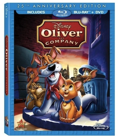 Disney’s Oliver & Company 25th Anniversary Edition Blu-ray + DVD