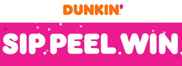 play this new Dunkin’ “Sip Peel Win” Instant Win Game! They’ll be giving away a whopping 18+ MILLION prizes! Prizes include various gift cards, Keurig machines, free orders of hash browns, free donuts, and more.