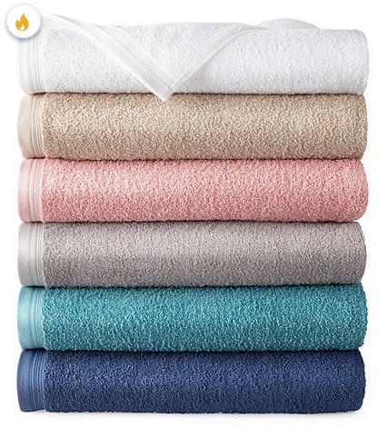 Home Expressions Solid or Stripe Bath Towel Collection