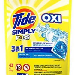 Tide Simply Clean & Fresh PODS Liquid Detergent Pacs