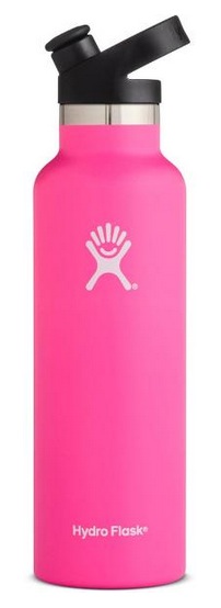  Hydro Flask Standard-Mouth Vacuum Water Bottle with Sport Cap