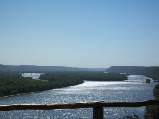 View from Effigy Mounds