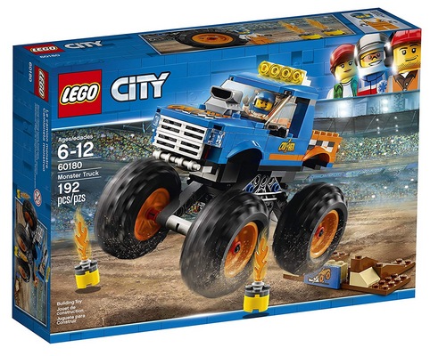 LEGO City Monster Truck 60180 Building Kit 