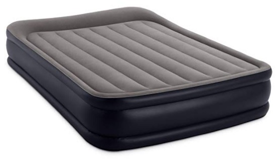 Intex Dura-Beam Standard Series Deluxe Pillow Rest Raised Airbed with Internal Pump 
