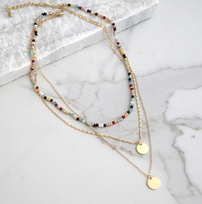 Fall Layered Necklace Collection