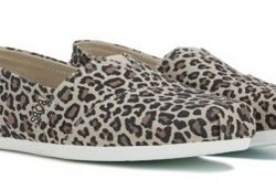 Women's Skechers BOBS Leopard Slip On Shoes