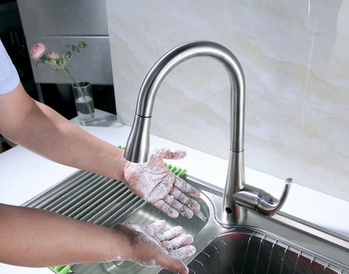 Flow Motion Activated Kitchen Faucet Only $99 Shipped 