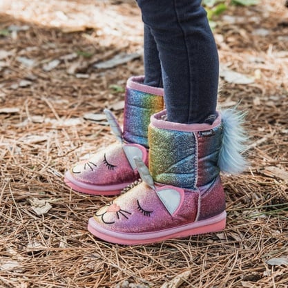 MUK LUKS ® Kid's Glitter Zoo Baby Boots