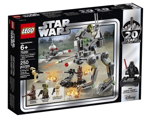 LEGO Star Wars Clone Scout Walker 20th Anniversary Edition Building Kit 
